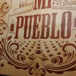 Interior wall mural