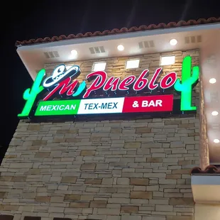Outside sign