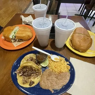 Torta tacos