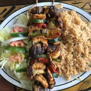 This is Wifey's skewers!