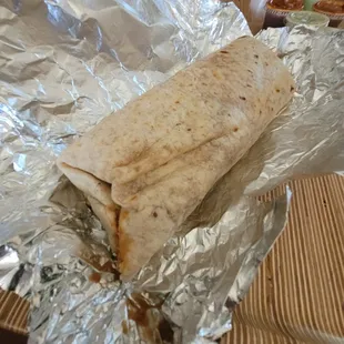 8/13/2022 - Chicken burrito
