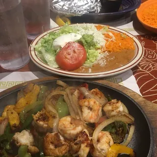 Shrimp Fajitas