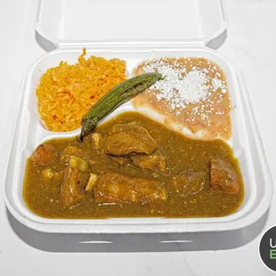 Costillas con puerco con nopales