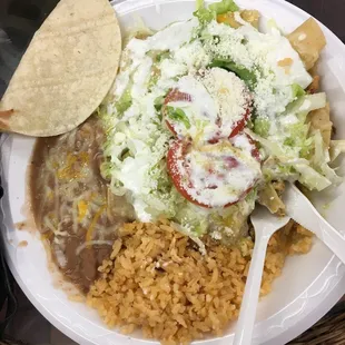 Green Enchilada Combo