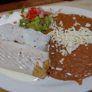 Shredded beef Chimichanga
