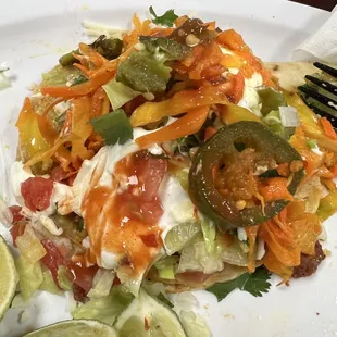 Tacos al Pastor. I added a few things