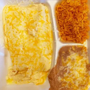 E3. Two White Enchiladas