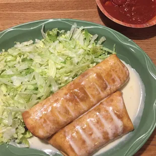 chimichanga la isla (no guac no sour creme at my request)
