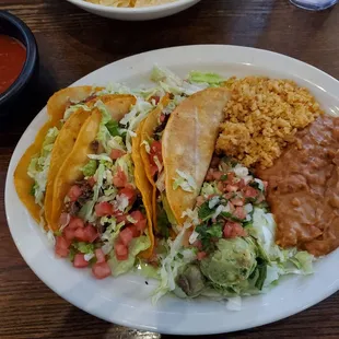 Brisket tacos.  They are delicious!