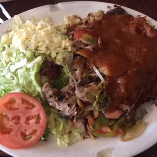 Enchiladas rancheros