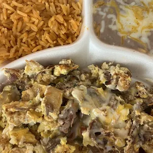 Machaca and Eggs