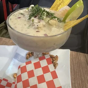 Leche de Tigre ceviche