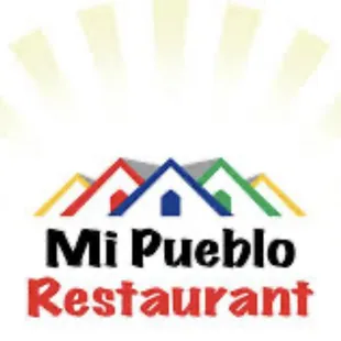 the logo for mi pueblo restaurant