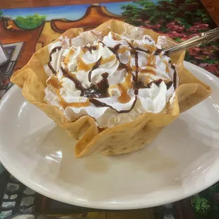 Real fried ice cream!!