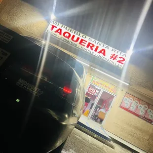 Mi Pueblo Santa Rita establishment Sign