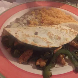 Special Quesadilla Fajita