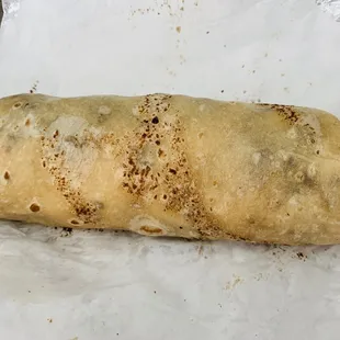 Look at that exterior coloring!!!! You know it&apos;s gonna be legit. Carne asada burrito- 4/5 stars