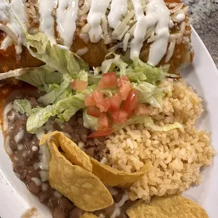 Enchilada burrito