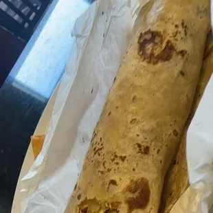 Real breakfast burrito. Soooo yummy and good size to fill up for the morning. Gosh I wished I lived CLOSER!!