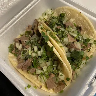 1. Tacos - Lengua