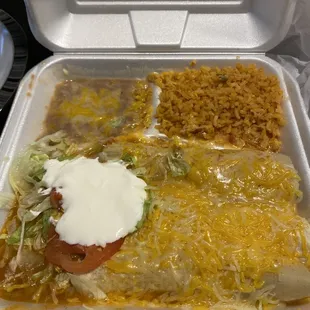 Enchiladas - carnitas
