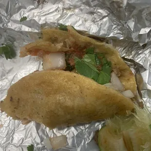 Awful street tacos, 3 for over 15$