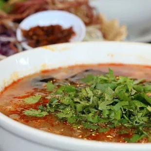 Crab Meat Noodle Soup