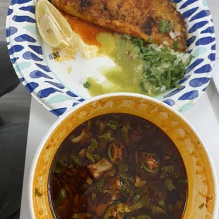 Quesabirria with consomé