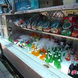 Fresh cold drinks with cane sugar!