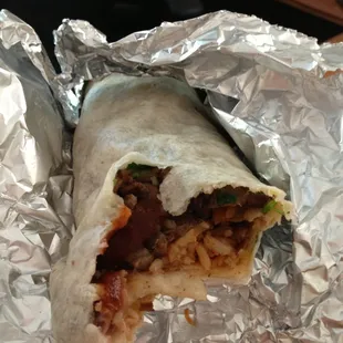 Carne Asada Burrito