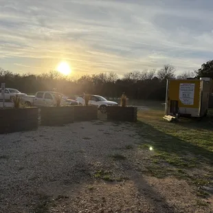 Huge lot for parking