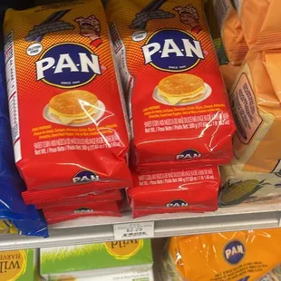 a variety of snacks