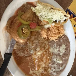 Chile Relleno Lunch