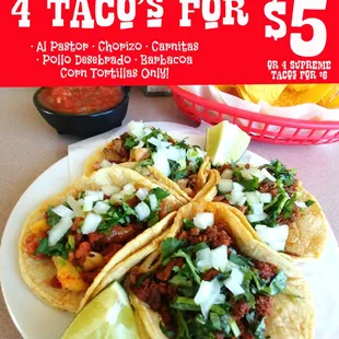 tacos, food