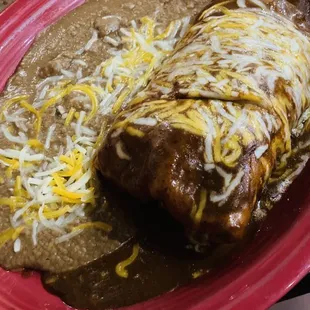 33. Chicken Fajita Burrito Lunch with zucchini