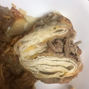 Got a #9 combo and took home the burrito.   Cut it in half and it was almost empty!!