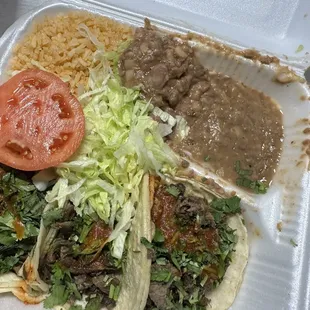 The 3 Piece Taco Plate
