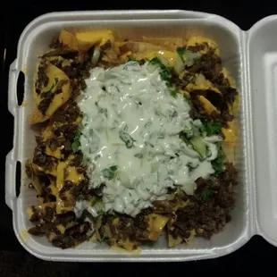 Nachos w/MEAT