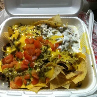 nachos, food