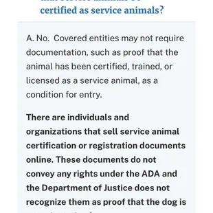 Information from the ADA Website.