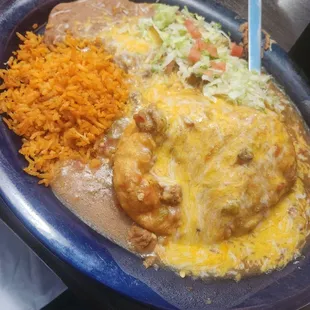 Beef Stuffed Sopapilla