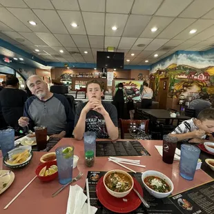 Interior of the restaurant
