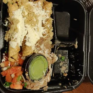 5. 4 Rolled Taco Combo