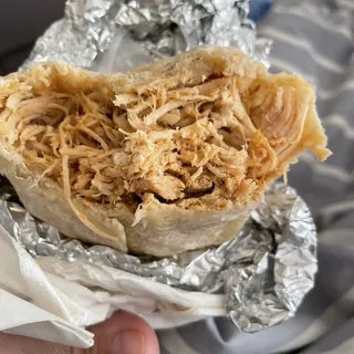 Shredded Chicken Burrito