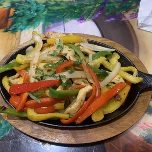 Chicken Fajitas