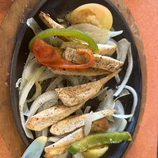 "Chicken fajitas"