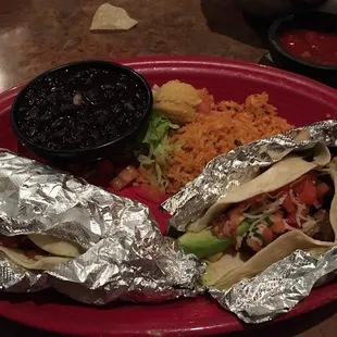 Tacos carne asada! Delicious!!