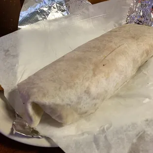 Huge burrito