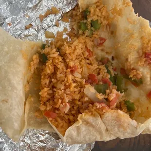 &quot;veggie burrito&quot;