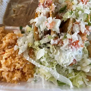 2 hard taco plate one with birria second with chorizo